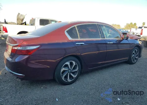 2016 Honda Accord Exl z USA, uszkodzony, nr VIN 1HGCR3F86GA018400